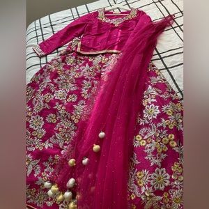 Brand new Deepika Anand magenta pink outfit